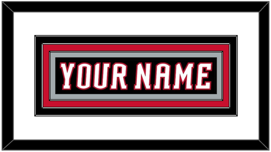 Buffalo Nameplate - Home White/Road Black (1996-2006) - Premier Tier 1