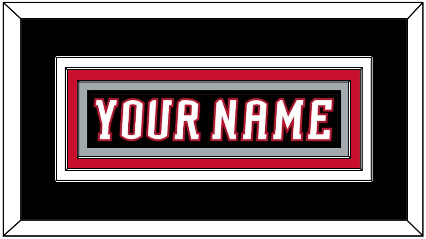 Buffalo Nameplate - Home White/Road Black (1996-2006) - Premier Tier 2