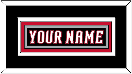 Buffalo Nameplate - Home White/Road Black (1996-2006) - Premier Tier 2