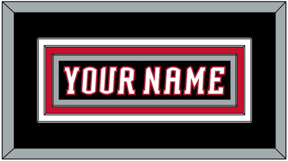 Buffalo Nameplate - Home White/Road Black (1996-2006) - Premier Tier 2