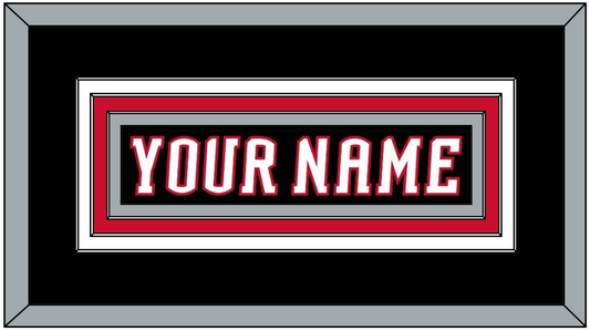Buffalo Nameplate - Home White/Road Black (1996-2006) - Premier Tier 2