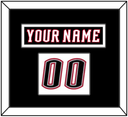 Buffalo Nameplate & Number (Shoulder) - Home White (1996-2006) - Essential Tier 1