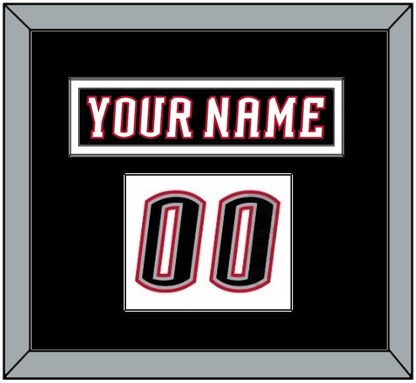 Buffalo Nameplate & Number (Shoulder) - Home White (1996-2006) - Essential Tier 1