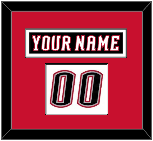 Buffalo Nameplate & Number (Shoulder) - Home White (1996-2006) - Essential Tier 2