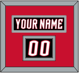 Buffalo Nameplate & Number (Shoulder) - Alternate Black - Double Mat 3
