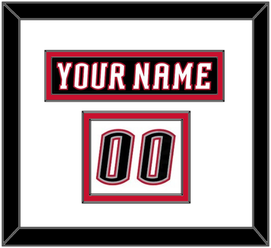 Buffalo Nameplate & Number (Shoulder) - Home White (1996-2006) - Signature Tier 1