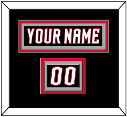 Buffalo Nameplate & Number (Shoulder) - Alternate Black - Premier Tier 2