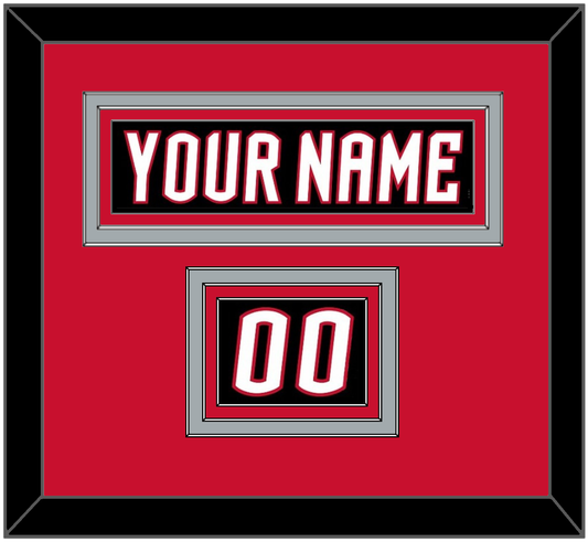 Buffalo Nameplate & Number (Shoulder) - Alternate Black - Premier Tier 3