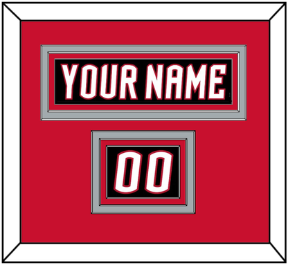 Buffalo Nameplate & Number (Shoulder) - Alternate Black - Premier Tier 3