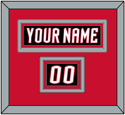 Buffalo Nameplate & Number (Shoulder) - Alternate Black - Premier Tier 3