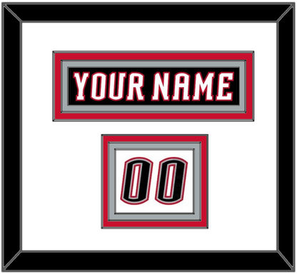 Buffalo Nameplate & Number (Shoulder) - Home White (1996-2006) - Premier Tier 1