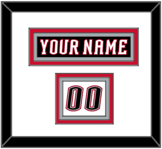 Buffalo Nameplate & Number (Shoulder) - Home White (1996-2006) - Premier Tier 1