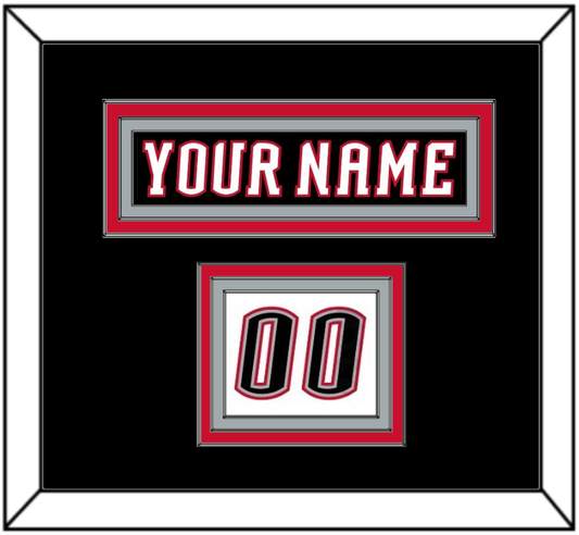 Buffalo Nameplate & Number (Shoulder) - Home White (1996-2006) - Premier Tier 2