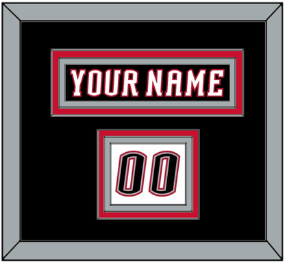 Buffalo Nameplate & Number (Shoulder) - Home White (1996-2006) - Premier Tier 2