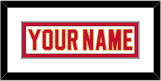 Calgary Nameplate - Home White (1980-1994) - Essential Tier 1