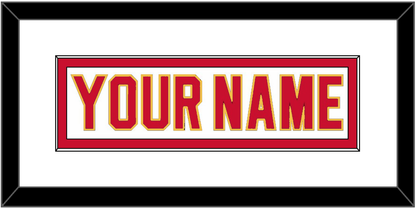 Calgary Nameplate - Road White - Essential Tier 1
