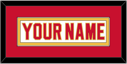 Calgary Nameplate - Road White - Essential Tier 3