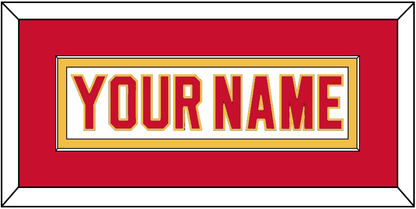 Calgary Nameplate - Road White - Essential Tier 3