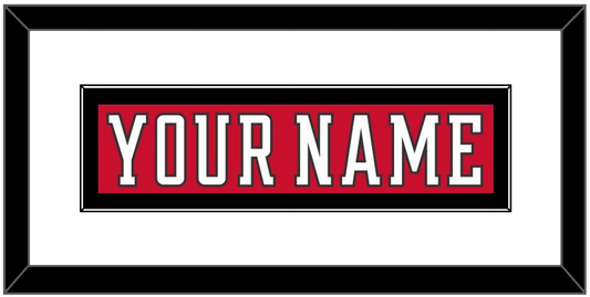 Calgary Nameplate - Home Red (2017-2020) - Essential Tier 2