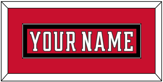Calgary Nameplate - Home Red (2017-2020) - Essential Tier 4