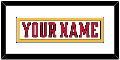Calgary Nameplate - Road White (2017-2020) - Essential Tier 2