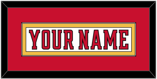 Calgary Nameplate - Road White (2017-2020) - Essential Tier 3