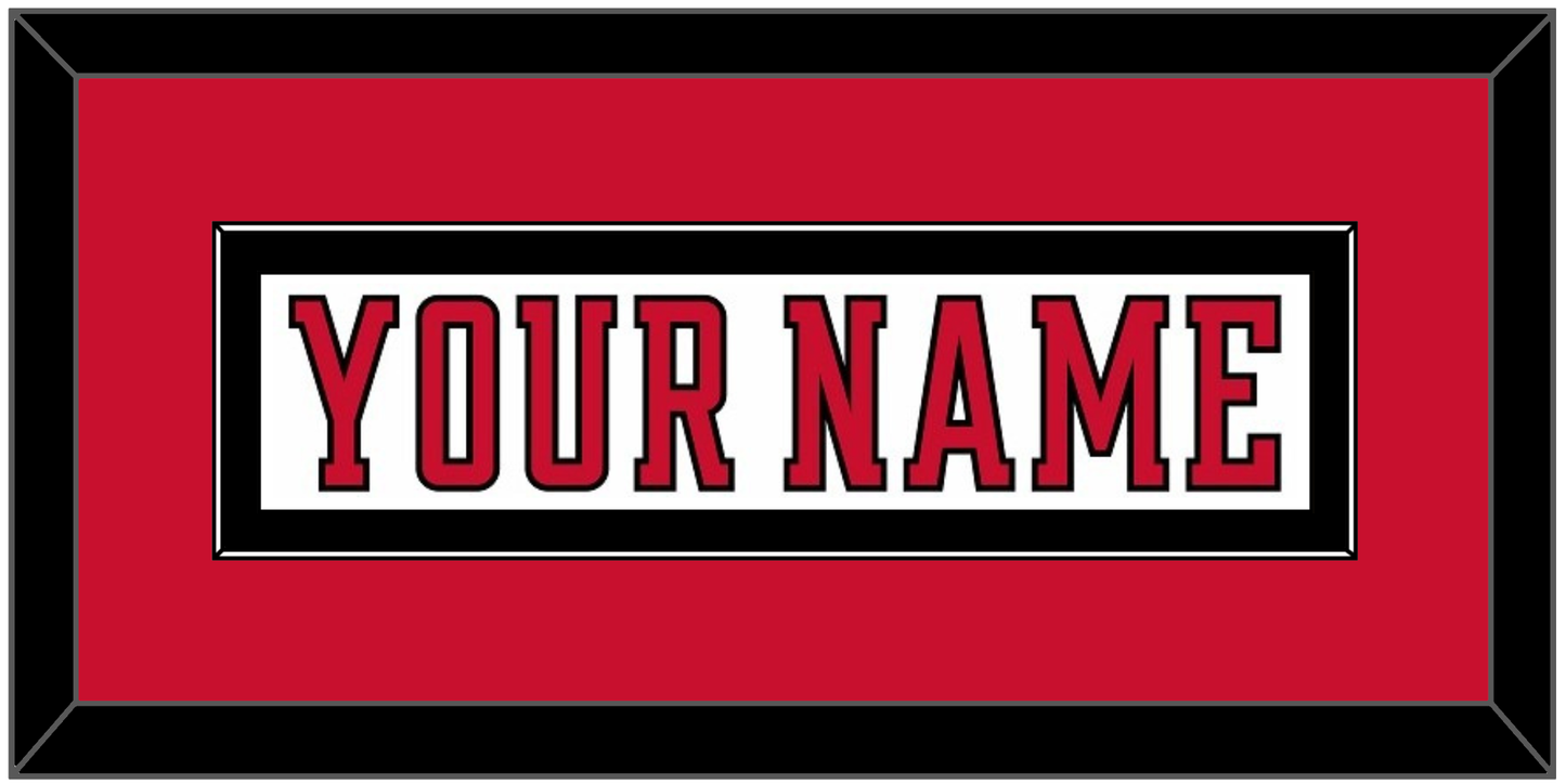Calgary Nameplate - Road White (2017-2020) - Essential Tier 4