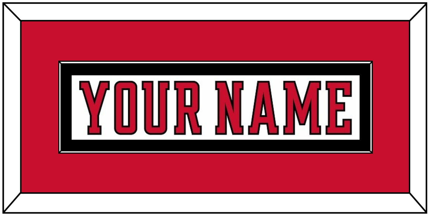 Calgary Nameplate - Road White (2017-2020) - Essential Tier 4