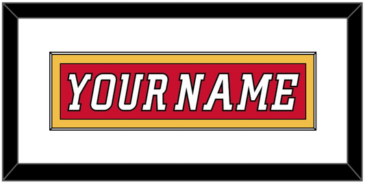 Calgary Nameplate - Home Red (2007-2017) - Essential Tier 1