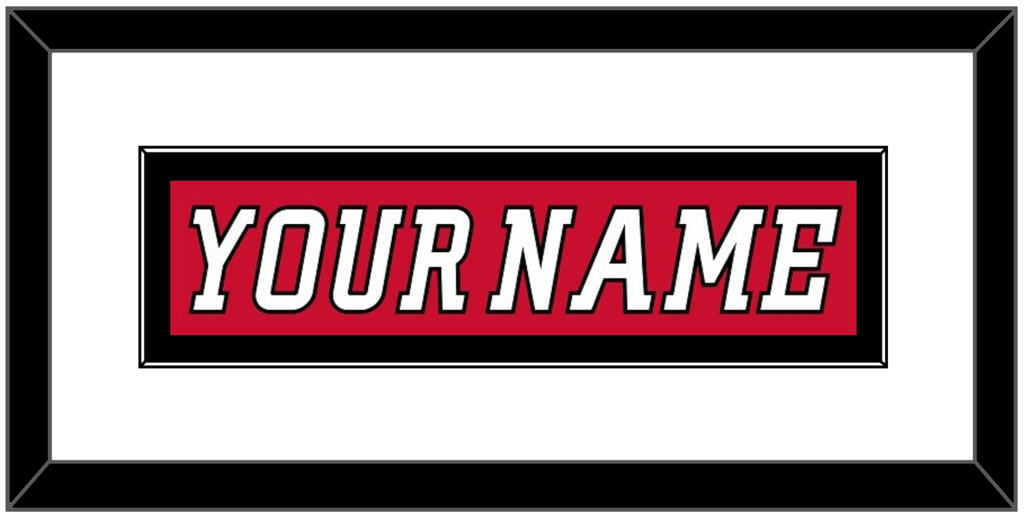 Calgary Nameplate - Home Red (2007-2017) - Essential Tier 2