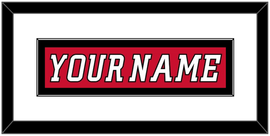 Calgary Nameplate - Home Red (2007-2017) - Essential Tier 2