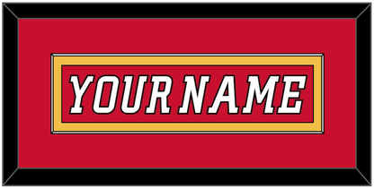 Calgary Nameplate - Home Red (2007-2017) - Essential Tier 3