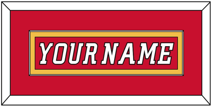 Calgary Nameplate - Home Red (2007-2017) - Essential Tier 3