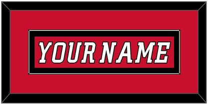 Calgary Nameplate - Home Red (2007-2017) - Essential Tier 4