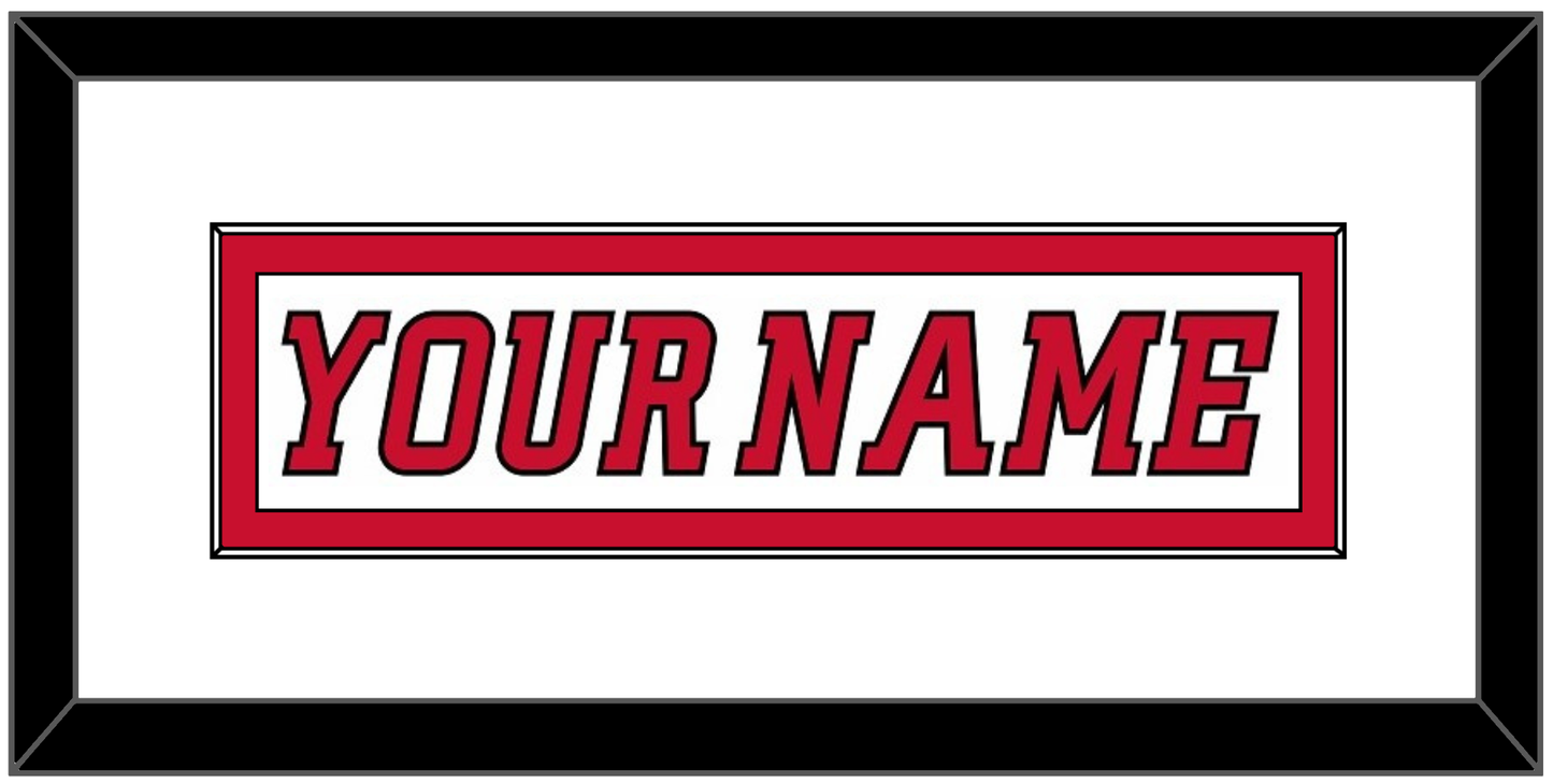 Calgary Nameplate - Road White (2007-2017) - Essential Tier 1