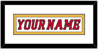 Calgary Nameplate - Road White (2007-2017) - Essential Tier 2