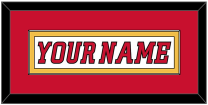 Calgary Nameplate - Road White (2007-2017) - Essential Tier 3