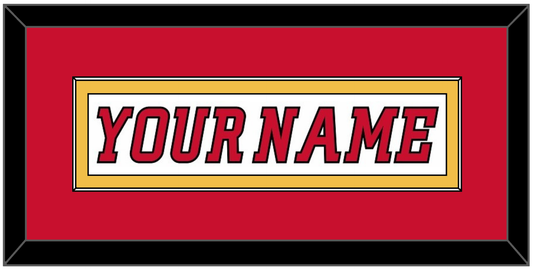 Calgary Nameplate - Road White (2007-2017) - Essential Tier 3
