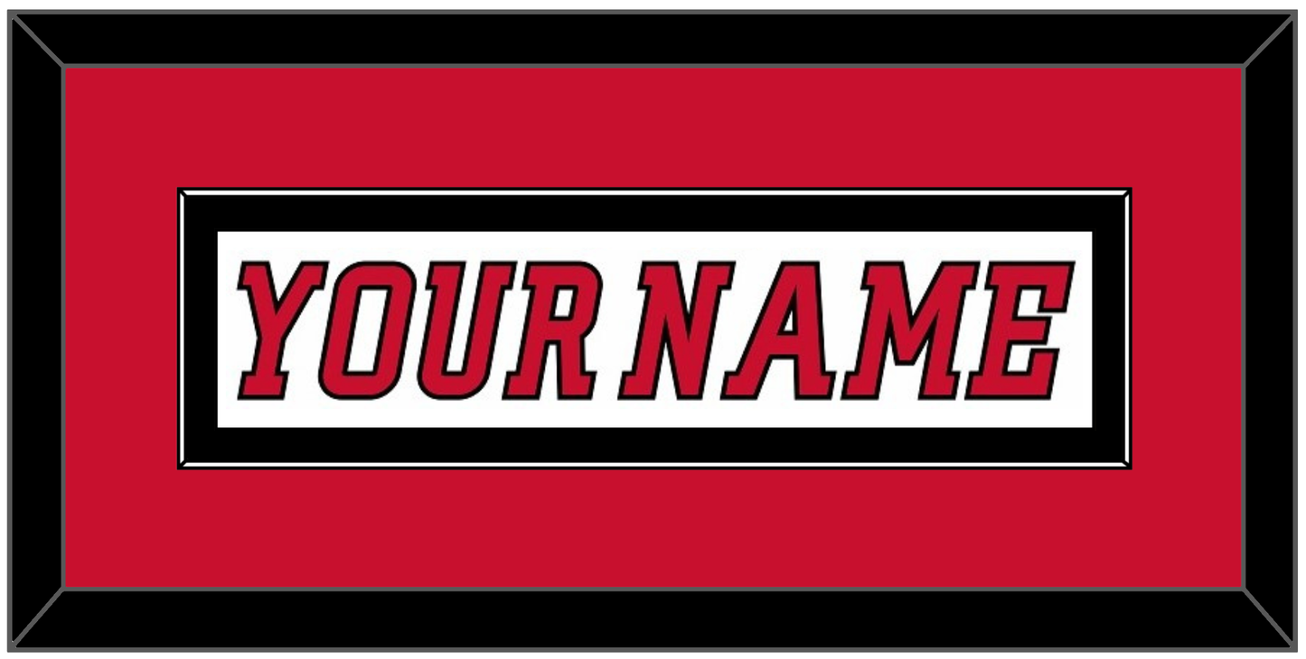 Calgary Nameplate - Road White (2007-2017) - Essential Tier 4