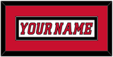 Calgary Nameplate - Road White (2007-2017) - Single Mat 4