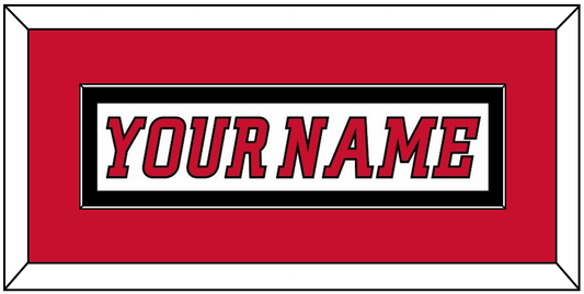 Calgary Nameplate - Road White (2007-2017) - Essential Tier 4