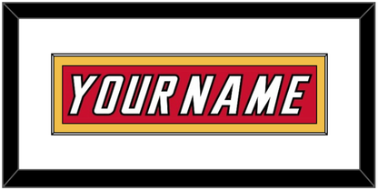 Calgary Nameplate - Road Red (1995-2000) - Essential Tier 1