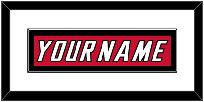 Calgary Nameplate - Road Red (1995-2000) - Essential Tier 2