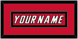 Calgary Nameplate - Road Red (1995-2000) - Single Mat 4