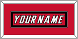 Calgary Nameplate - Road Red (1995-2000) - Single Mat 4