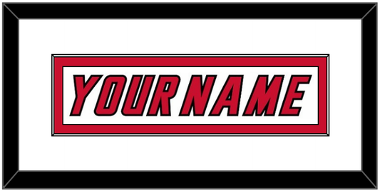 Calgary Nameplate - Home White (1995-2000) - Essential Tier 1