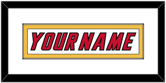 Calgary Nameplate - Home White (1995-2000) - Essential Tier 2