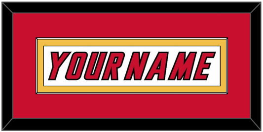 Calgary Nameplate - Home White (1995-2000) - Essential Tier 3