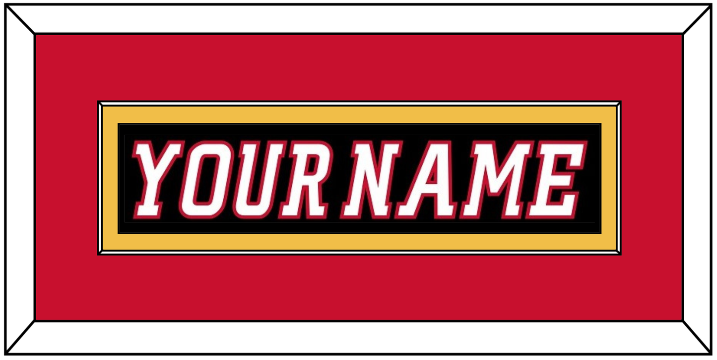 Calgary Nameplate - Alternate Black - Essential Tier 3
