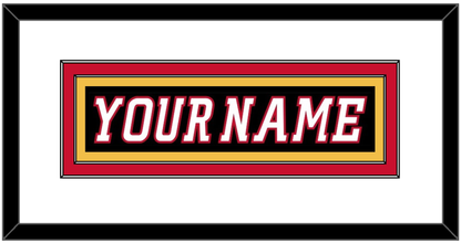 Calgary Nameplate - Alternate Black - Signature Tier 1